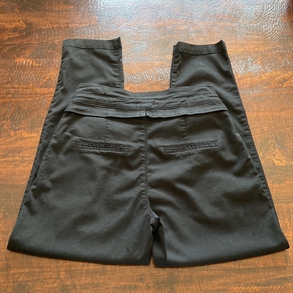 Pistola High-Waisted Pleated Trousers Black Size 27 - Picture 3 of 14